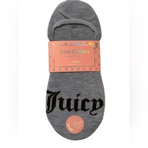 Juicy Couture 6 pack liner socks - NWT